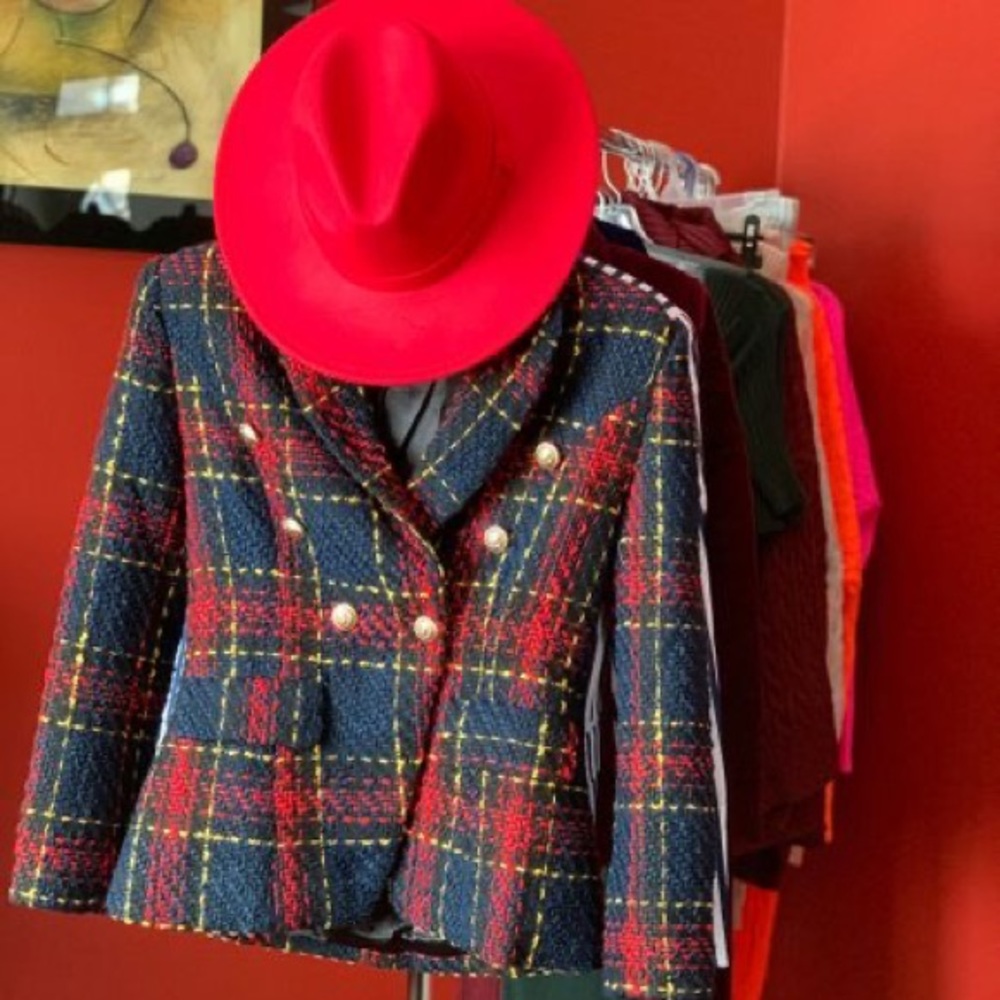 Tartan Plaid Women’s Blazer